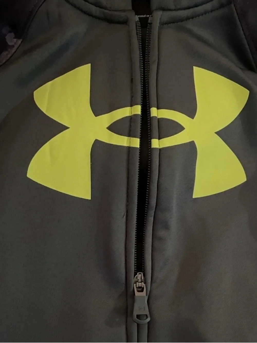 Under Armour Boys' Camo Raglan Full-Zip Hoodie Set
